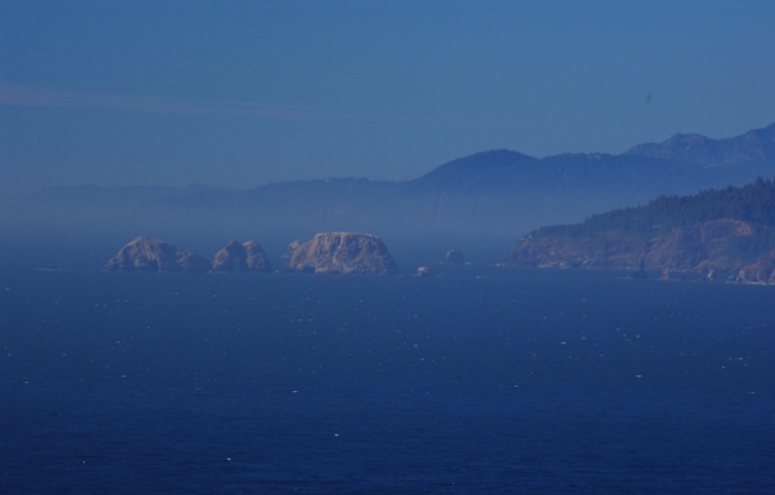 The view from the top of Cape Lookout